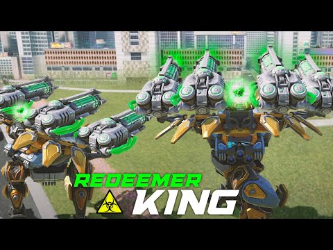 Bagliore Redeemer Gets Even STRONGER... Redeemer Squad Dissolving Enemies | War Robots