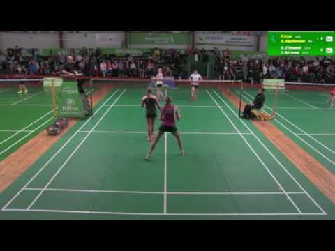Irish U19 Open - Womens Doubles - P.Kick/B.Stephenson v E.O'Donnell/C.Torrance