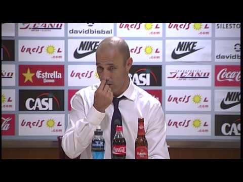 La Liga | Rueda de prensa de Calderón tras el UD Almería - SD Huesca | 27-10-2012 | J11