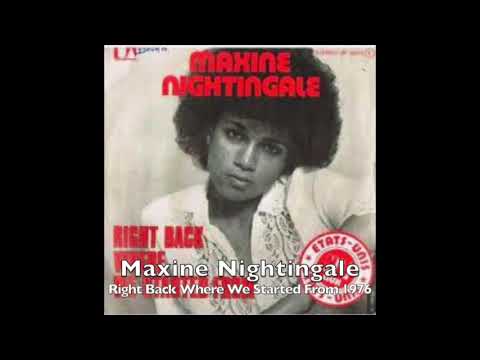 Maxine Nightingale - Right Back Where We Started From 1976.