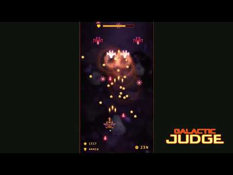 レトロな2D育成シューティング【Galactic Judge】 ｜ 無料ブラウザゲーム｜アクションゲームの庵