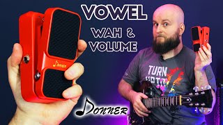 Video thumbnail for Vowel Mini Wah & Volume Pedal By Donner Review And Demo by Mykola MrHardGuitar - Guitar Reviews And Lessons