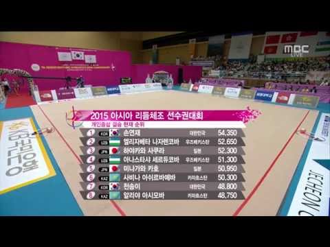 15.06.13_아시아리듬체조선수권 개인종합결승 19_레지나 미아크셰바.후프 MIAKSHEVA Regina.Hoop [Individual All-Around Final]