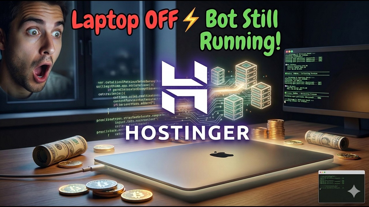 Turn ANY Python Script Into a 24/7 Automation Bot using Hostinger