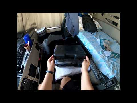 The kitchen stove every truck driver should own.  #truckvlog #trucking #trucker #gopro #truckdriver