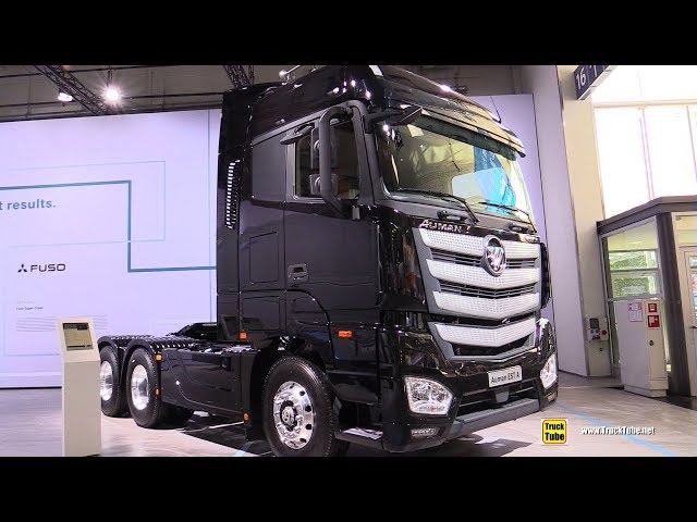 video of Foton Auman EST-A 6x4 560hp 56T long-distance transportation Tractor truck for AFRICA