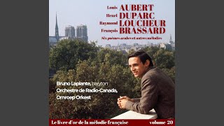 AUBERT – Six poèmes arabes 1. Le mirage