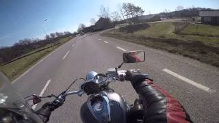 preview picture of video 'Riding my cruiser, somewhere between Lönsboda and Olofström'