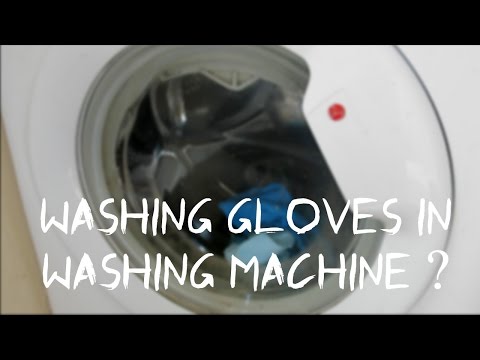 YouTube video about: Can you put goalkeeper gloves in the washing machine?