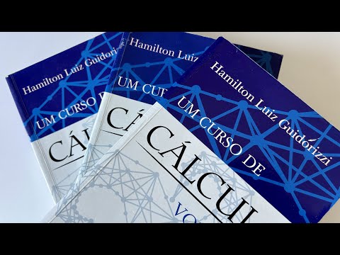 Eu estudei 4 livros de Cálculo em 10 meses