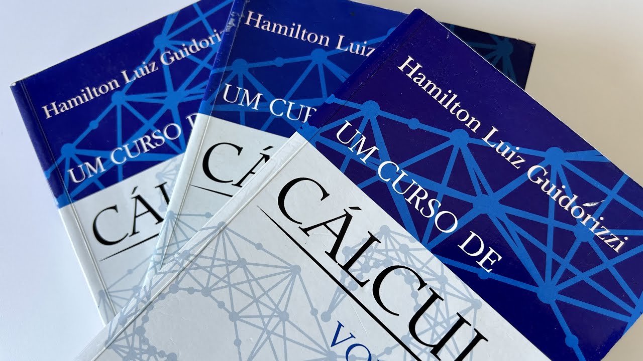 Eu estudei 4 livros de Cálculo em 10 meses