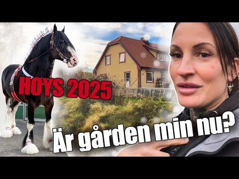 Reser till England || Ska jag behålla gården? || Vlogg