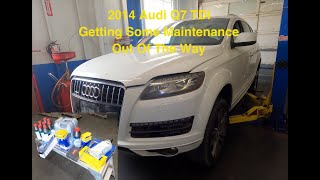 2014 Audi Q7 TDI After Purchase Maintenance