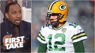Aaron Rodgers is better than Brett Favre ever was - Stephen A. l First Take