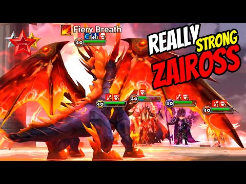 His ZAIROSS is REALLY STRONG in Summoners War