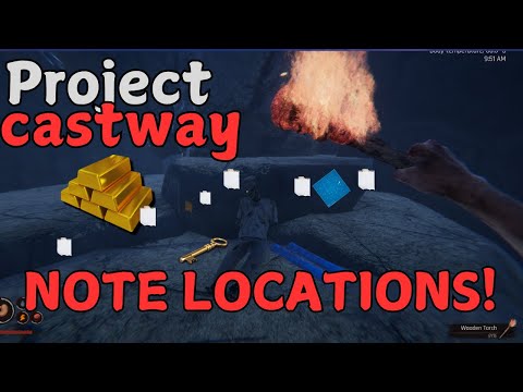 *All Radio Tower notes LOCATIONS* PROJECT CASTAWAY | THE BACKSTORY IS VERY CREEPY!!!