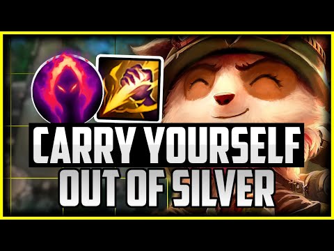 Carry Low Elo With Teemo Jungle - Teemo HYPER CARRY Commentary Guide - League of Legends