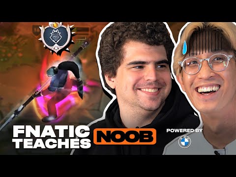 BWIPO coaches GOLD player how to get UNSTUCK | BMW Fnatic Teaches Noob 2021 Ep1