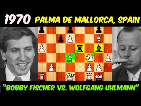 Bobby Fischer vs. Wolfgang Uhlmann | Palma de Mallorca, Spain (1970 Interzonal Tournament)