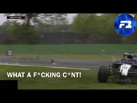 Uncensored Team Radio of Valterri Bottas at his crash with George Russell in Imola 2021