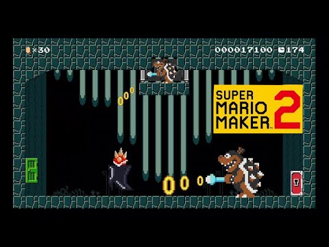 Super Mario Maker 2 Morton Metroidvania