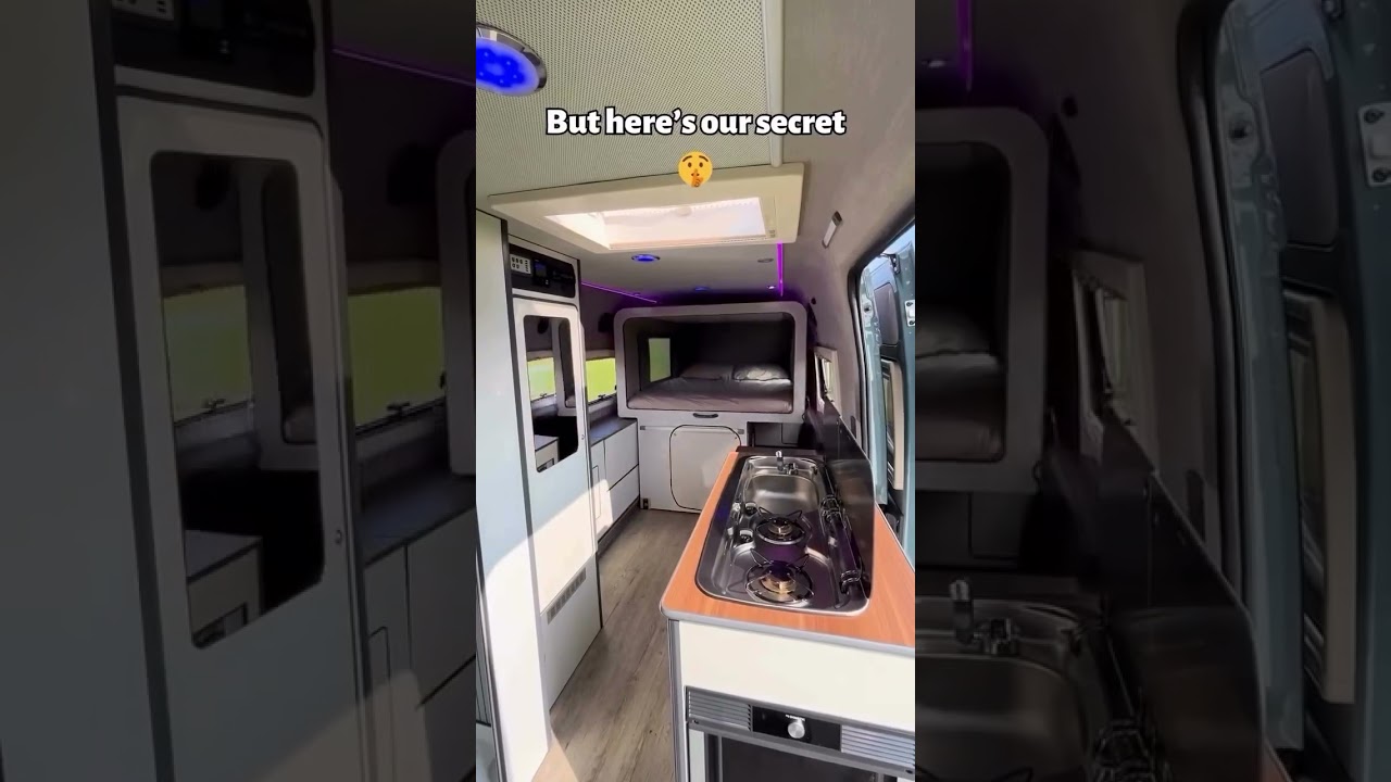 Campervan Slideout Increases Living Space by 50%