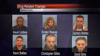 Six Etowah County Residents Arrested on Drug Charges