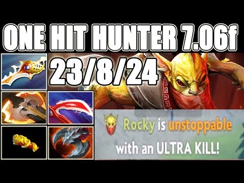 BOUNTY HUNTER AMAZING BUILD PRO GAMEPLAY PATCH 7.06f - DOTA 2 + IMMORTAL GIVEAWAY