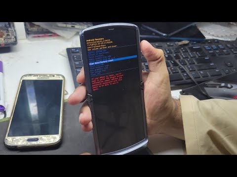 How To Hard Reset Motorola Razr 5G || motorola razr 5g hard reset || xt2071-5 hard reset