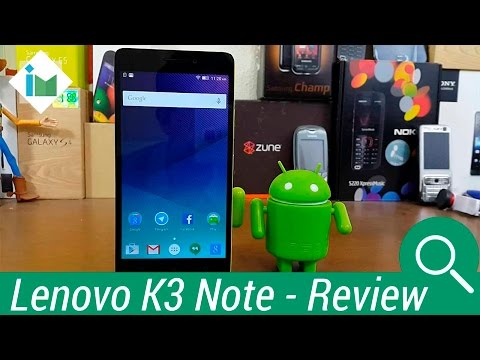 Lenovo K3 Note – Review en español