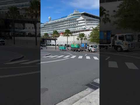 Thumbnail for Carnival Cruise parked at the rocks, Sydney #cruise #cruisetour #cruiseship ￼