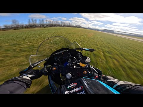 YAMAHA R7 INSANE HIGHWAY RUN, WHEELIES AND MORE