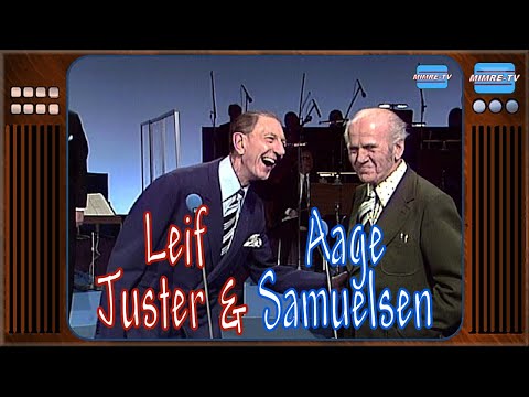 Leif Juster og Aage Samuelsen synger en duett [NOR](1976)