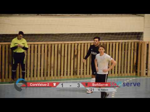 CoreValue-2 2 - 6 SoftServe (IT-League Cup 2016/2017, Round of 16 Highlights)