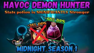 The BEST Combat Potion in Midnight | Havoc Demon Hunter | Have people been using the wrong pot