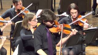 Jonathan Wolf, Mendelssohn Violin Concerto, Mvt 1. Central Iowa Symphony Orchestra 3 Feb 2013