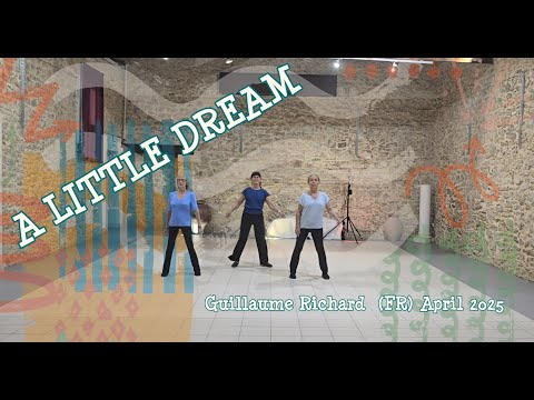 A LITTLE DREAM Line Dance (DEMO & TEACH)