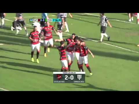 Douglas Haig 2 - Gimnasia (M) 0. Fecha 32. B Nacional 2015.