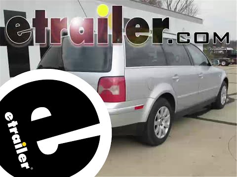 etrailer | DIY 2003 Volkswagen Passat Installation for the Curt Trailer Hitch Receiver