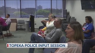 Topeka Police Chief 'input sessions' continue