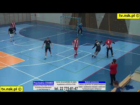 tv.nsk.pl 2018-12-15 NLF X-MAS CUP: UKS Południe Czosnów - BKS Wczorajsi 1:2 (0:2) 3 mecz 1/4