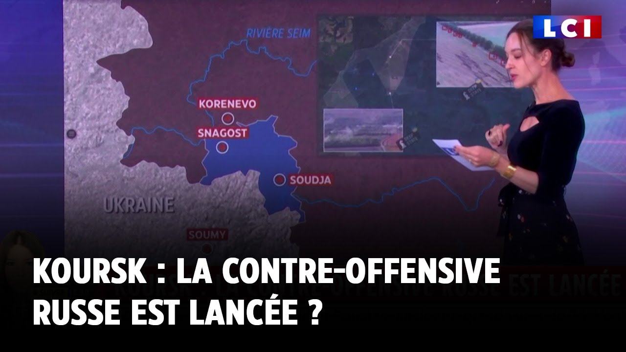 Koursk : la contre-offensive russe est lancée ?