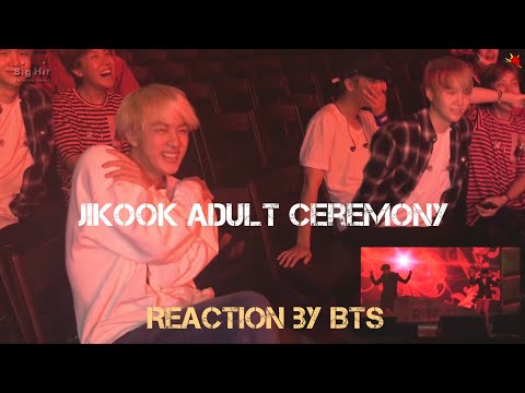 BTS reaction to jikook Adult ceremony | Coming of Age ceremony dance | #bts #jikook