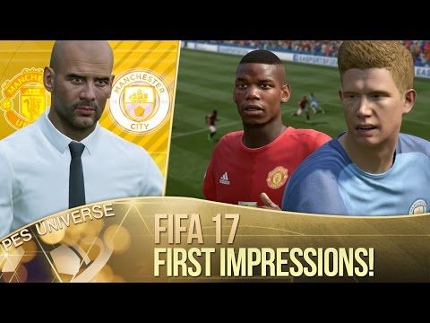 [TTB] FIFA 17 Gameplay - Manchester Derby - First Impressions - A Decent Start?