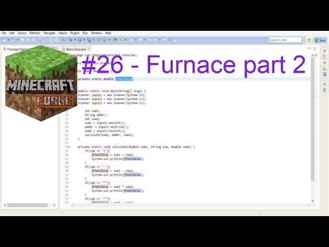 EPIC Minecraft MOD Custom Furnace Pt. 2