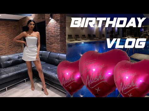 BIRTHDAY VLOG! SPA DAY AND NIGHT OUT WITH FRIENDS | NISHI SELVA