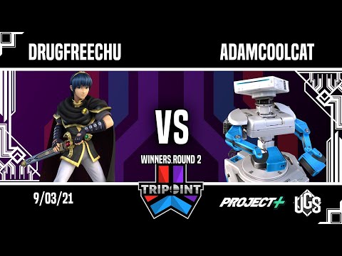 Tripoint Smash 112 - Winners Round 2 - Drugfreechu(Marth) Vs. adamcoolcat(ROB)