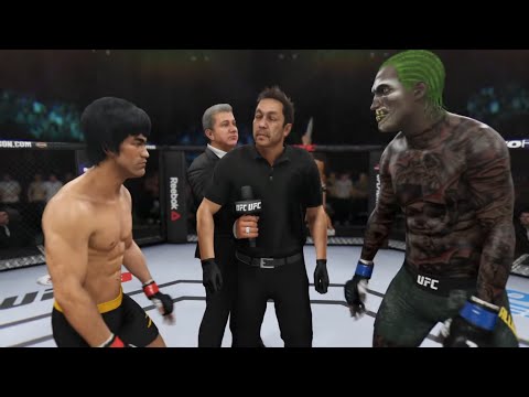 Bruce Lee vs. Alligator (EA Sports UFC 3)