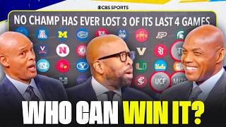 The 7 teams that can ACTUALLY win March Madness | Charles Barkley, Kenny Smith, Clark Kellog react 🤔