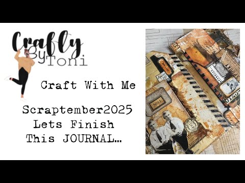 DIARIO DI SPAZZATURA...FINIAMO QUESTO DIARIO... #junkjournalideas #scraptember2025